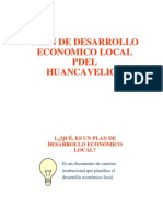 Plan Desarrollo Economico Local Pdel Hvca