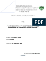 Acciones de Control de un Sistema Eléctrico de Potencia