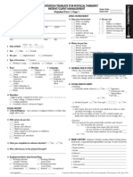 Documentation Template For Physical Therapist Out Patient Form