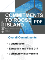 Cornell Tech Roosevelt Island Committments