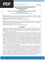 BARBO, Daniel. a Paiderastia Sob o Historicismo de Werner Jaeger