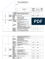 Planul Calendaristic I-II