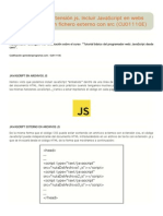 Archivos de extensión js