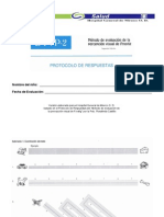 HGM - Frostig - Protocolo y Calificación