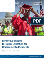 Removing Barriers To Higher Education Gen Progress