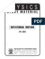 IIT - Class - XI - Phy - Rotation Motion Own Edition PDF