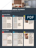 How To Measure Window Treatments