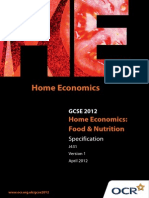 Home Economics Food Nutrition
