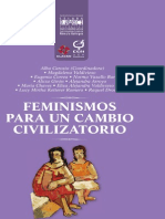 Alba Carosio Coord - Feminismo Para Un Cambio Civilizatorio