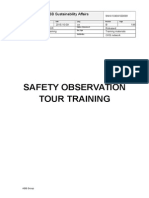 Safety Observation Tour SOT - Participants Workbook