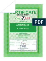 Certificado 14001 En