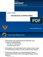 Unit 2 - Introduction To Online Safety