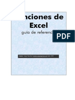 Funciones de Excel