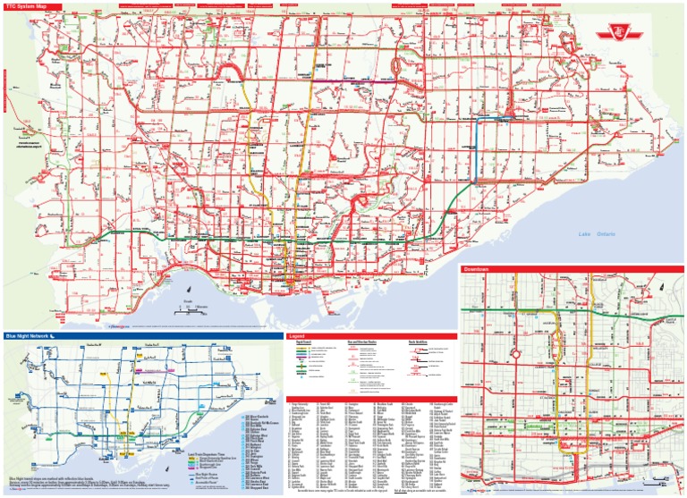 TTC Ride Guide Download Free PDF Toronto Electric Rail Transport