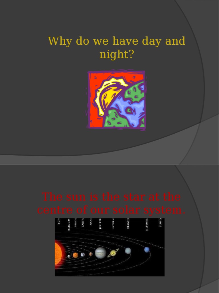 Understanding Day and Night Explained | PDF