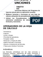 Formulas y Funciones