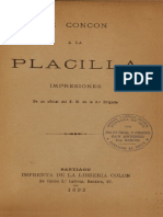 De Concón A La Placilla. Impresiones de Un Oficial Del E.M. de La 3 Brigada. (1892)