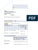 Transcript Data