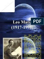 Leo Matiz Nació en Aracataca en 1917