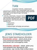 Teori Stakeholder