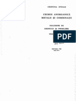 Chimie Anorganica Metale Si Combinatii Vol 2