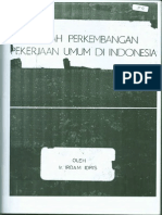 Sejarah Perkembangan Pekerjaan Umum Indonesia