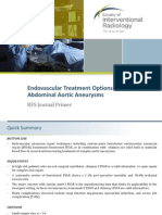 Endovascular Treatment Options for Complex Abdominal Aortic Aneurysms