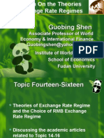 Research On Theory of Exchange Rate Regime