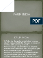 KAUM INDIA DI MALAYSIA