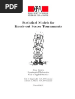 Statistical Models For Knock-Out Soccer Tournaments PDF