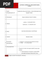 CONTOH LAPORAN Khidmat Masyarakat