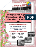 Muka Depan Buku Program