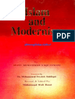 Islam and Modernism by Shaykh Muft ITaq IUsmani