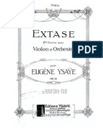 Extasis ysaye (Violin y Piano)