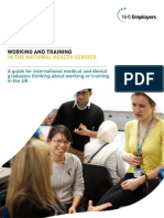 Working Training NHS Guide For IMGs
