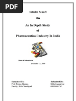 Download Indian Pharmaceutical Industry_mohit by mohitaggarwal1985 SN28430526 doc pdf
