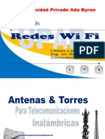 Redes WiFi 9 (Antenas & Torres)