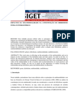 Artigo Impactos Da Multimodalidade Na Constituicao Do Hibridismo Intra e Intergenerico