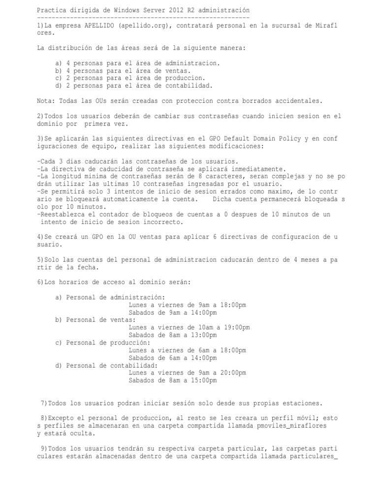 Administración de Windows Server 2012 R2 | PDF | Software del sistema ...