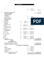 Ejercicios Conta Pem para Mayorizar y Balance