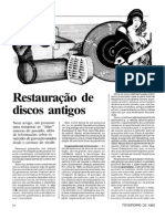 Restauracão Discos Antigos