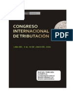 Congreso Internacional de Tributación
