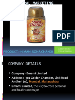 Product:-Himani Sona Chandi: Submitted By: - Piyush Tandan