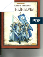 Uniforms & Heraldry of The High Elves