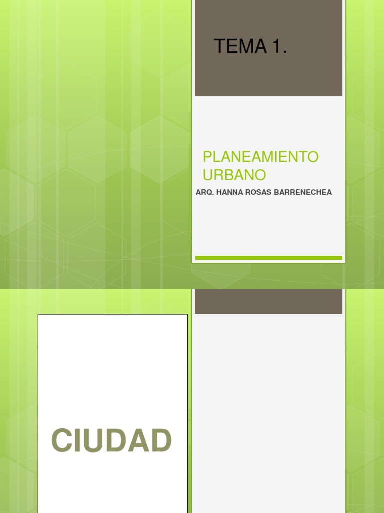 Planeamiento Urbano Pdf Pdf Urbanismo Planificación