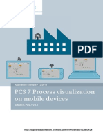 PCS 7 Process Visualization on Mobile Devices