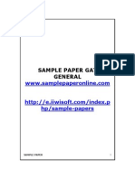 Sample Paper Gat