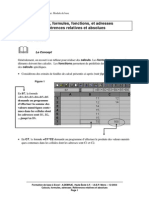 Découverte Et Pratique Du Tableur. Module de Base. (Ressource 2391)