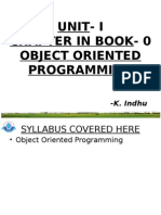 Chapter0 ObjectOrientedProgramming