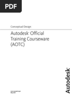 AOTC AutoCAD 2007 Conceptual Design-ToC